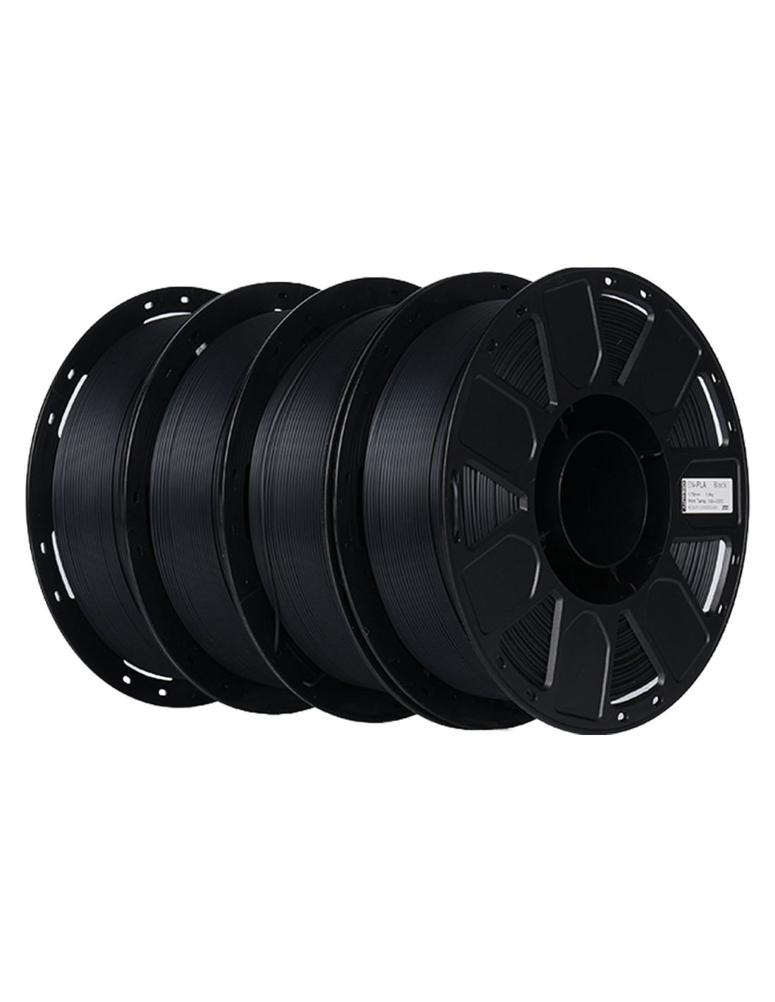 Creality Ender PLA Value Pack - 4 Bobinas | Filamento para impressão 3D | 1.75 mm (4Kg) | Preto
