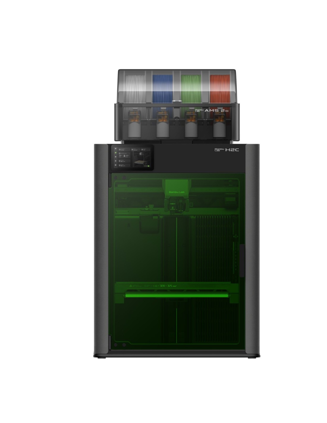 Bambu Lab H2C Laser Full Combo | Multimaterial 3D Drucker