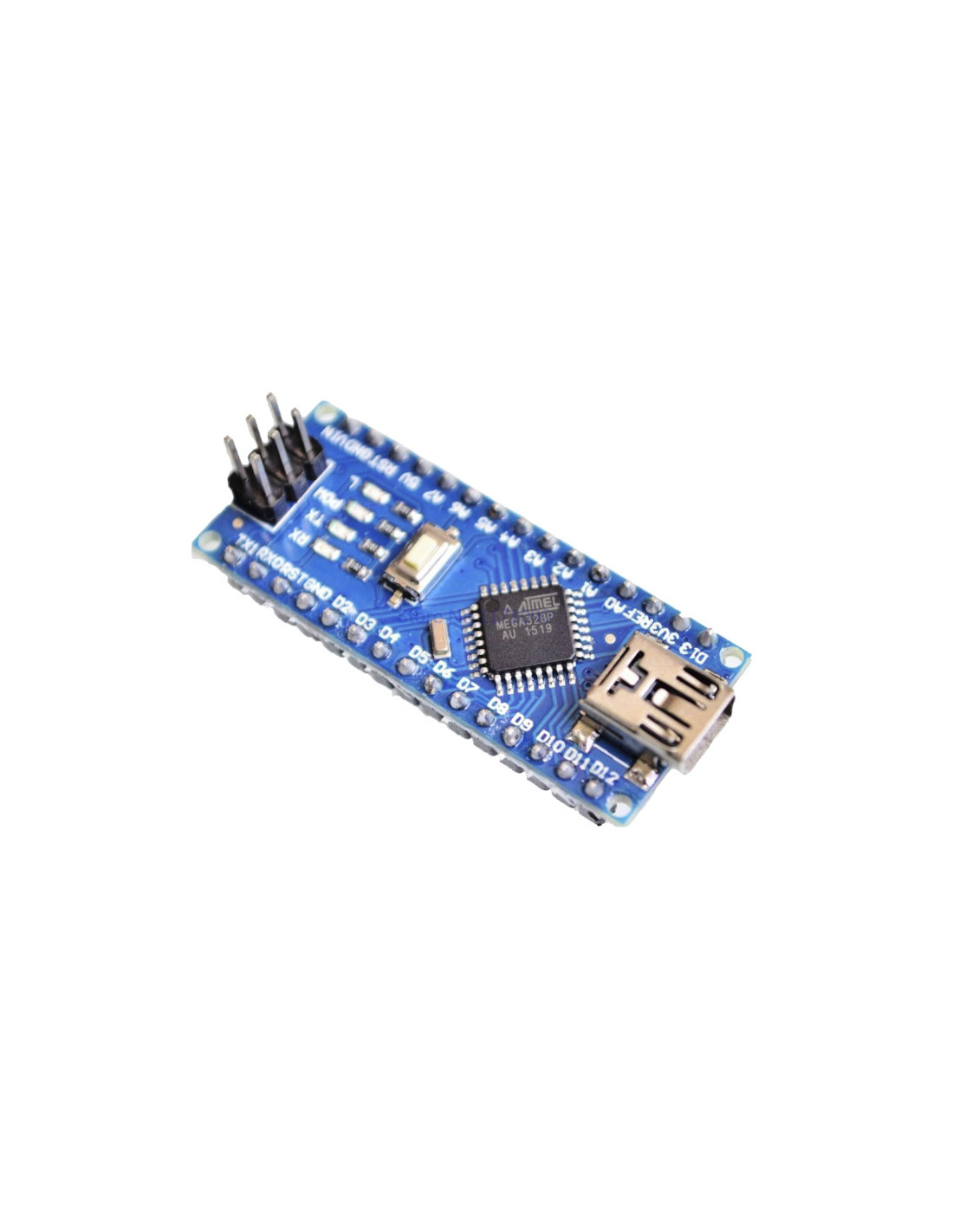 Arduino NANO compatible, con puerto mini-USB
