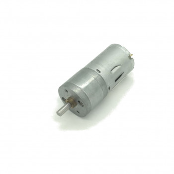 DC motor with gearbox, 6V 12RPM