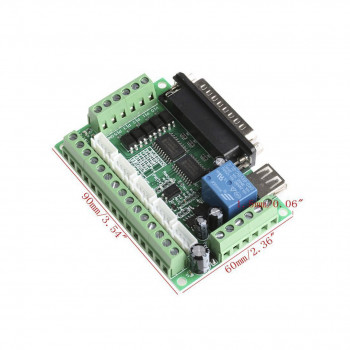 CNC Controller up to 5 motors MACH3 Compatible