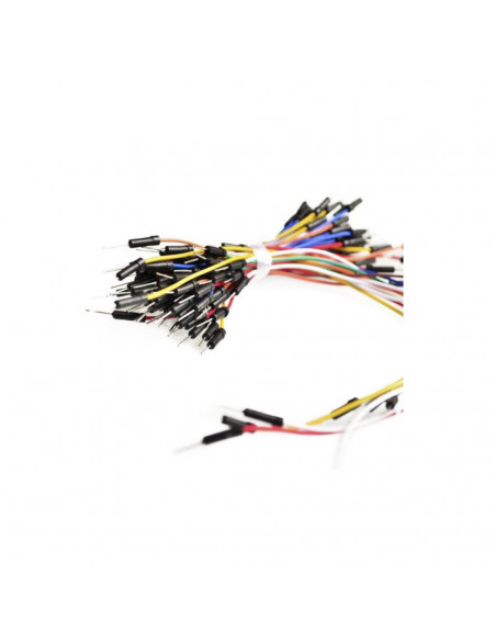 Cables de conexión para protoboard, (65uds)