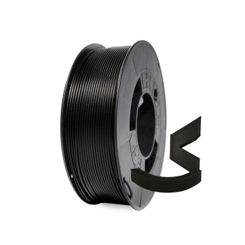 Filamento PLA INGEO 3D870 INDUSTRIAL ENGINEER (INGENIER?A INDUSTRIAL) de Winkle 1,75 mm (1Kg)-Negro