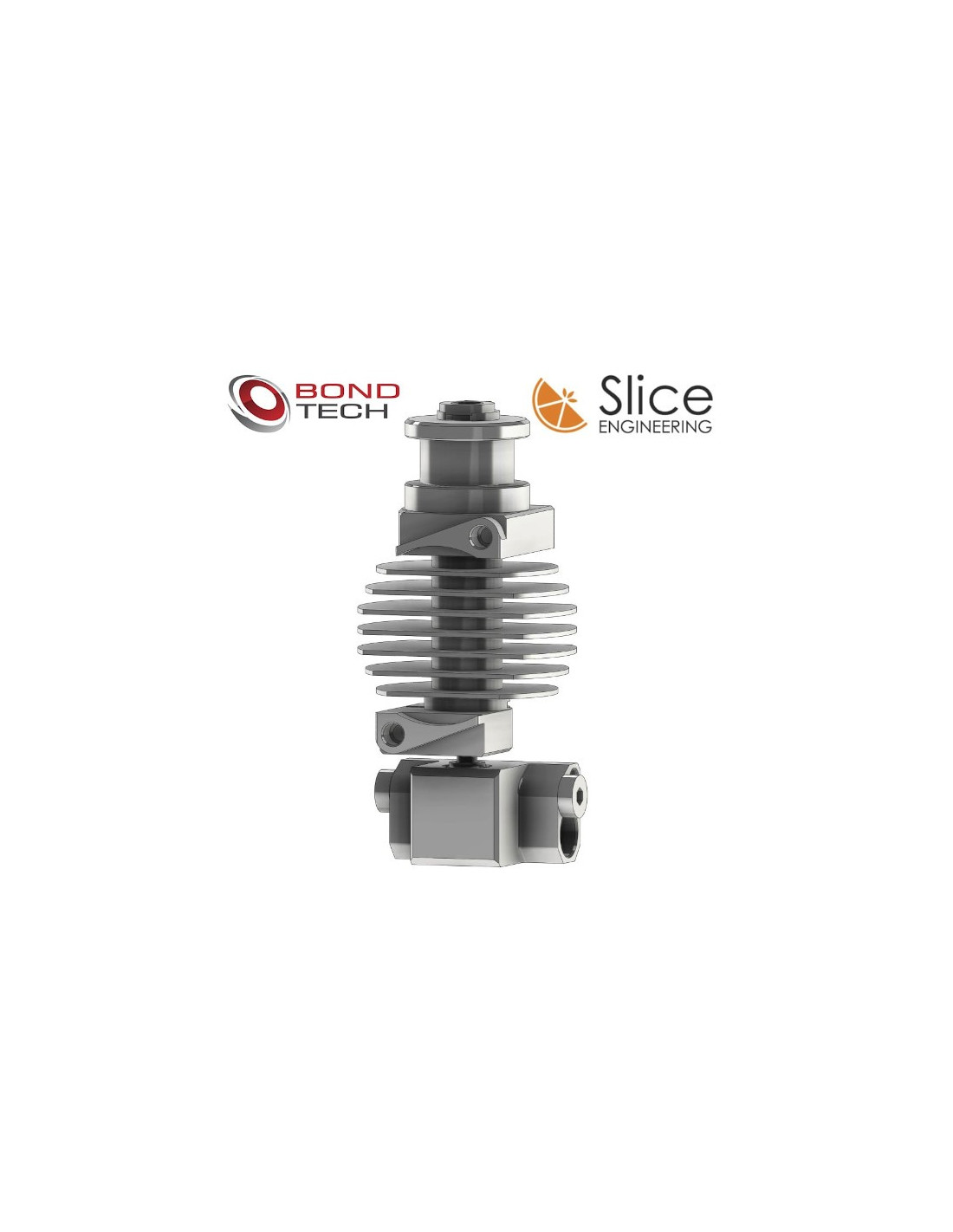 Hotend Copperhead com montagem de tornilho de Slice Engineering