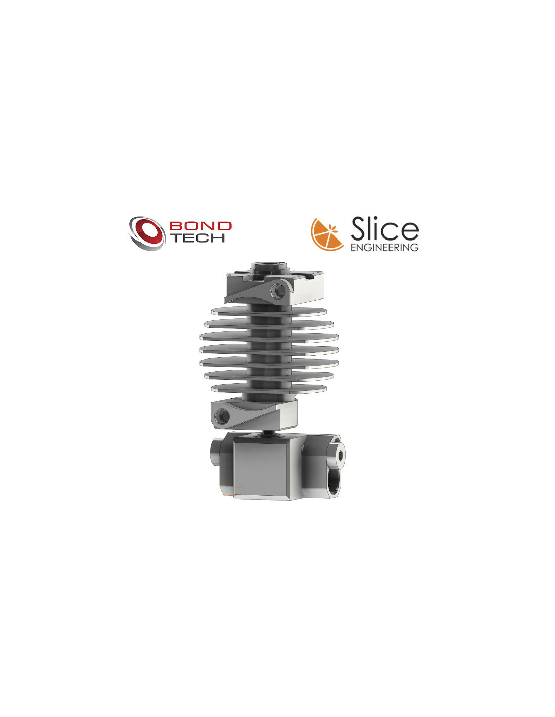 Hotend Copperhead com montagem de tornilho de Slice Engineering