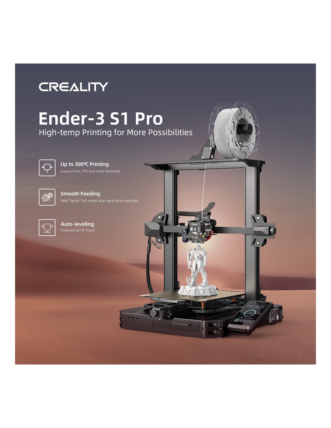 Creality Ender-3 S1 Pro - Impressora 3D