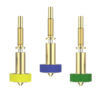 E3D RapidChange Revo™ messing 1,75 mm pakke med forskellige dyser