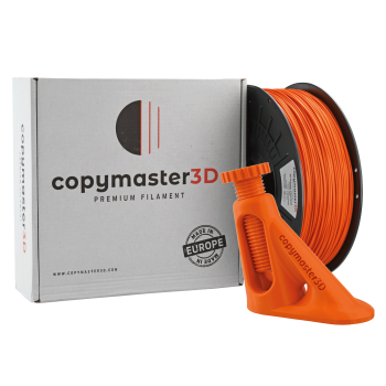 Copymaster3D PLA : Filamento para impressão 3D : 1,75 mm (1Kg) : Laranja cenoura