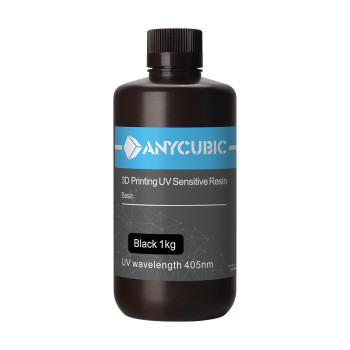 Anycubic - Resina UV Normal Preta 1kg