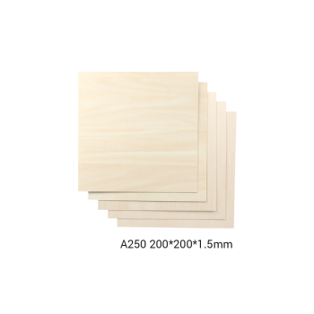 Snapmaker Basswood Sheet-A250 / 200x200x1,5mm / 5-pak