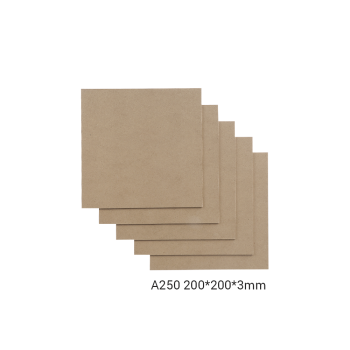 Snapmaker MDF-Platte-A250 / 200x200x3mm / 5er-Pack