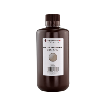 Copymaster3D Résine UV lavable à l'eau - 1000 ml - Gris clair