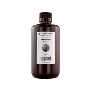 Copymaster3D Resina UV Estándar - 1000 ml - Negro