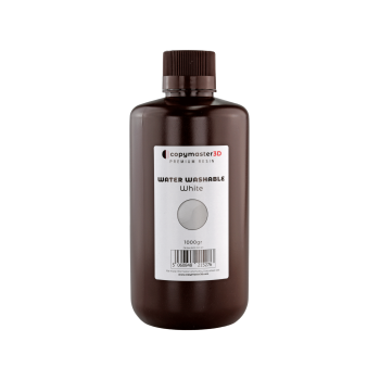 Copymaster3D Resina UV Lavable con Agua - 1000 ml - Blanco