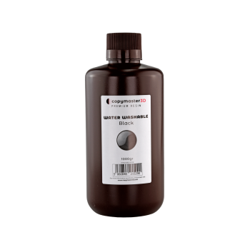 Copymaster3D Wasser abwaschbares UV-Harz - 1000 ml - Schwarz