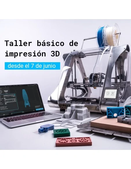 Taller basic 3dprinter de meikin_it - 1 mes, 4 sesiones