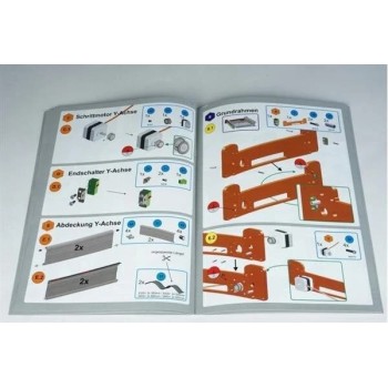 CNC milling machine - STEPCRAFT construction kit - M.1000