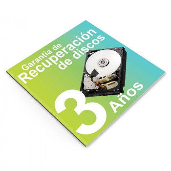  Garantía de Recuperación de Datos 3 años, NAS 4 o 5 discos