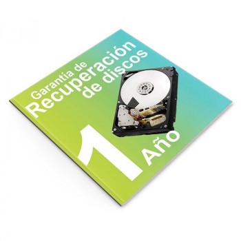  Garantía de Recuperación de Datos 1 año, NAS 8 discos
