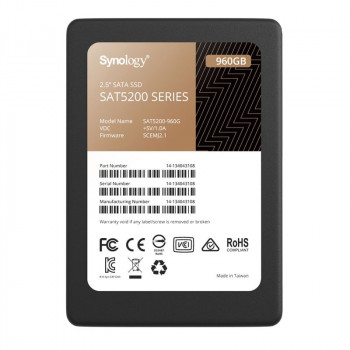Disco duro  SAT5210-3840G SSD Synology SAT5210 SSD 2.5 3840GB 530MB/s