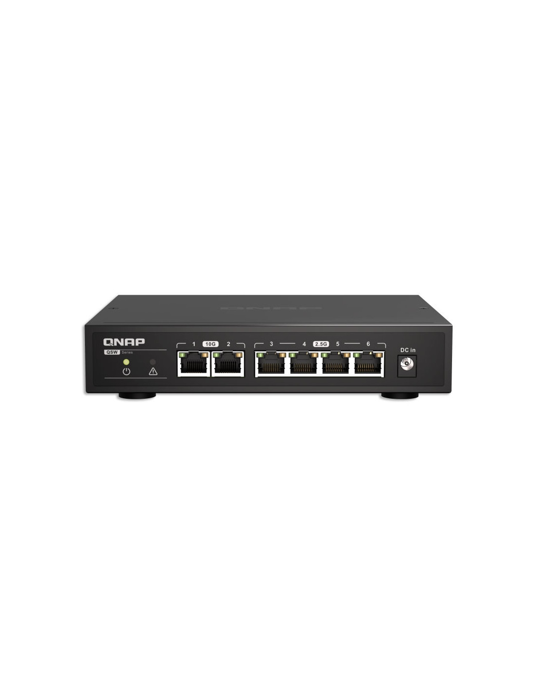 Switch    QSW-2104-2T Switch 10GbE 2.5GbE - 6 puertos (2 RJ45)