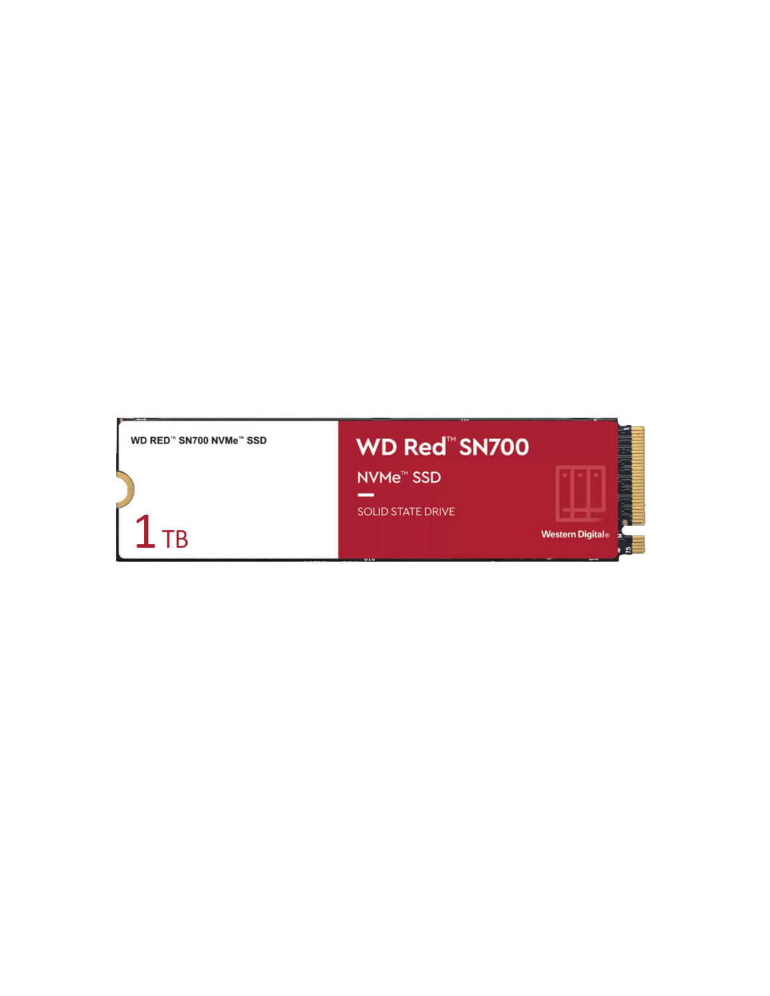 Disco duro  WDS100T1R0C SSD Western Digital SN700 NVMe M.2 (2280) 1TB 3430MB/s