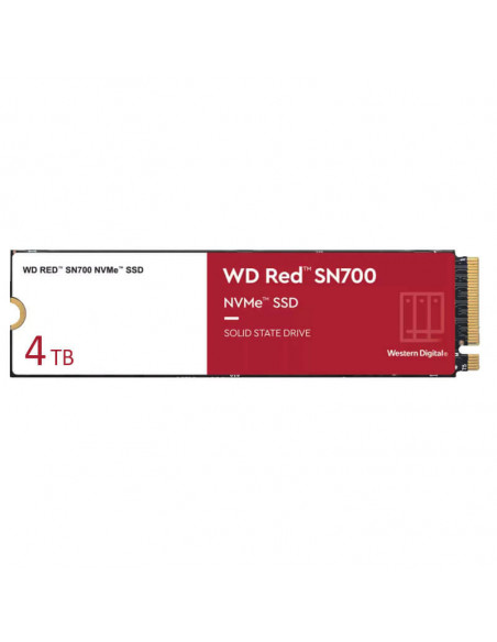 Disco duro  WDS400T1R0C SSD Western Digital SN700 NVMe M.2 (2280) 4TB 3400MB/s