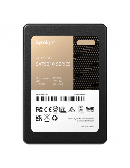 Disco duro SAT5210-480G SSD Synology SAT5210 SSD 2.5 480GB 530MB/s