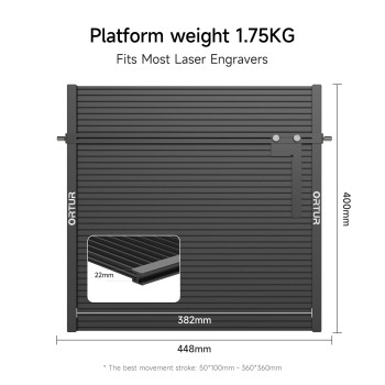 Plataforma de grabado láser Ortur