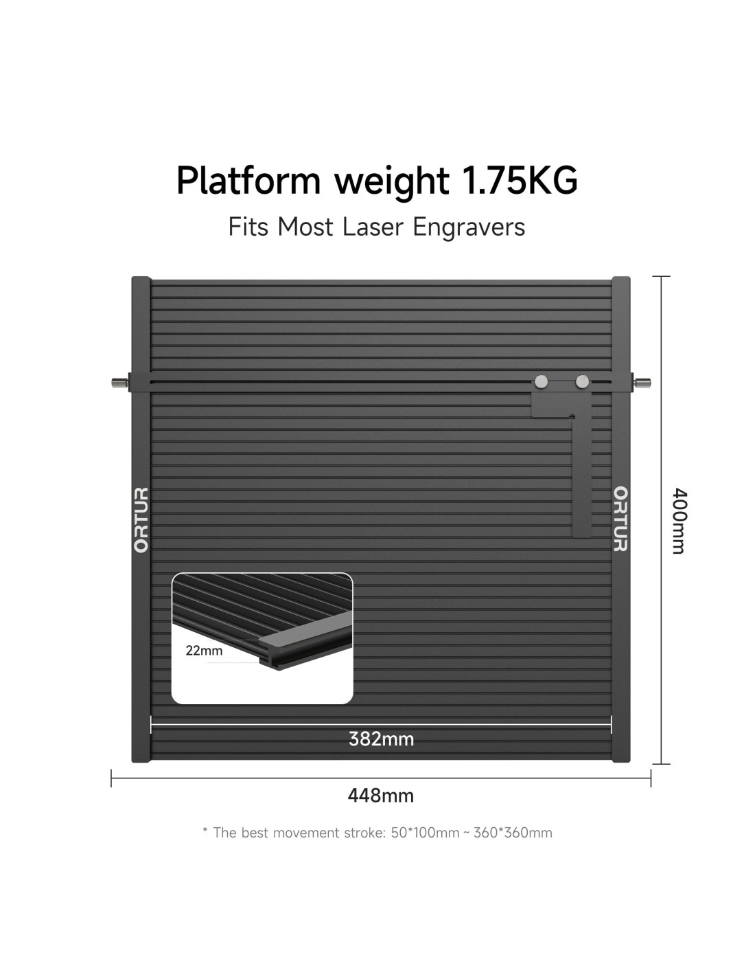 Ortur Laser-Gravur-Plattform