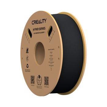 Creality Hyper PLA | Filamento para impressão 3D | 1,75mm (1Kg) | Preto