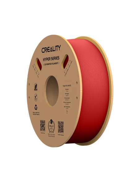 Creality Hyper PLA | Filamento para impresión 3D | 1,75mm (1Kg) | Rojo