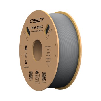 Creality Hyper PLA | Filamento para impressão 3D | 1,75mm (1Kg) | Cinzento