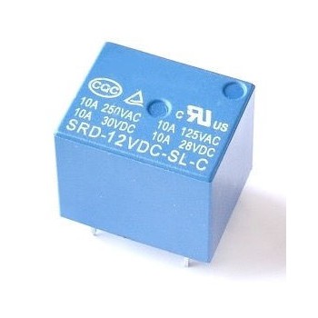 Relay SRD-12VDC, 2 pcs