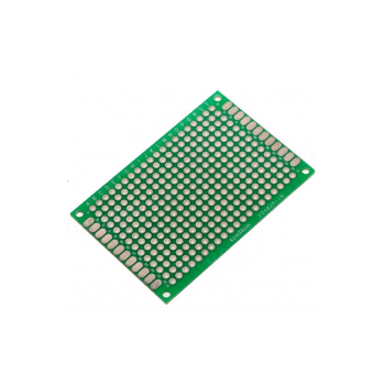 Perforated PCB board 4x6cm, double sided 2 pcs.