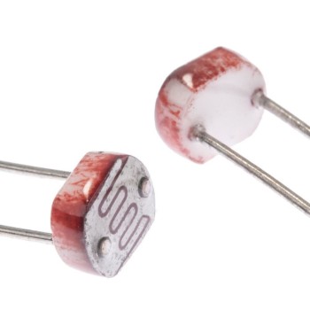 Photoresistor LDR GL 5528 5mm, 2 pcs.