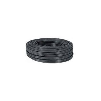 Cable flexible AWG24, bobina de 5mts, Negro