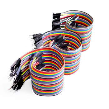 Cables dupont 40cm, (M-M, H-H y M-H) 120 uds