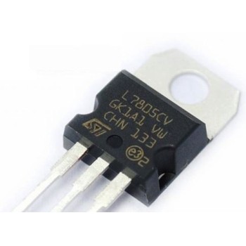 Voltage Regulator L7805 LM7805 5V 1A, 2 pcs.