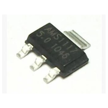 Régulateur de tension AMS1117 5V 1A, 5 pcs.