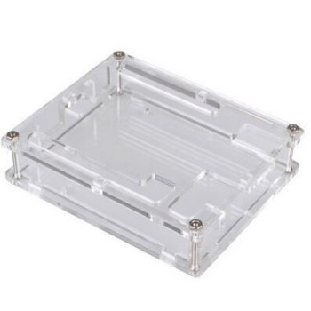 Transparent box compatible with Arduino Mega