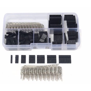 Assortment of dupont male and female connectors 310 pcs.