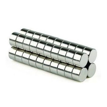 Conjunto de ímanes Noedimium 8x5mm (10 peças)