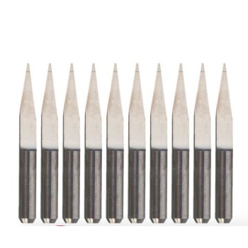 0.3mm carbide burr for 3.175mm shaft ideal for engraving | 1 pc.