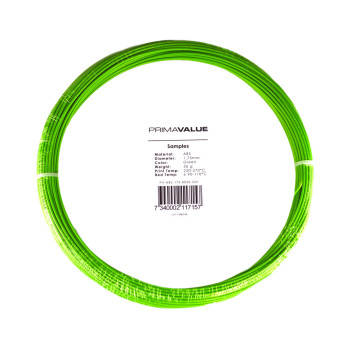 PrimaValue ABS - 1.75mm - 50 g spool - Green