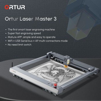 Ortur Laser Master 3 10W - Laser Cutting and Engraving Machine