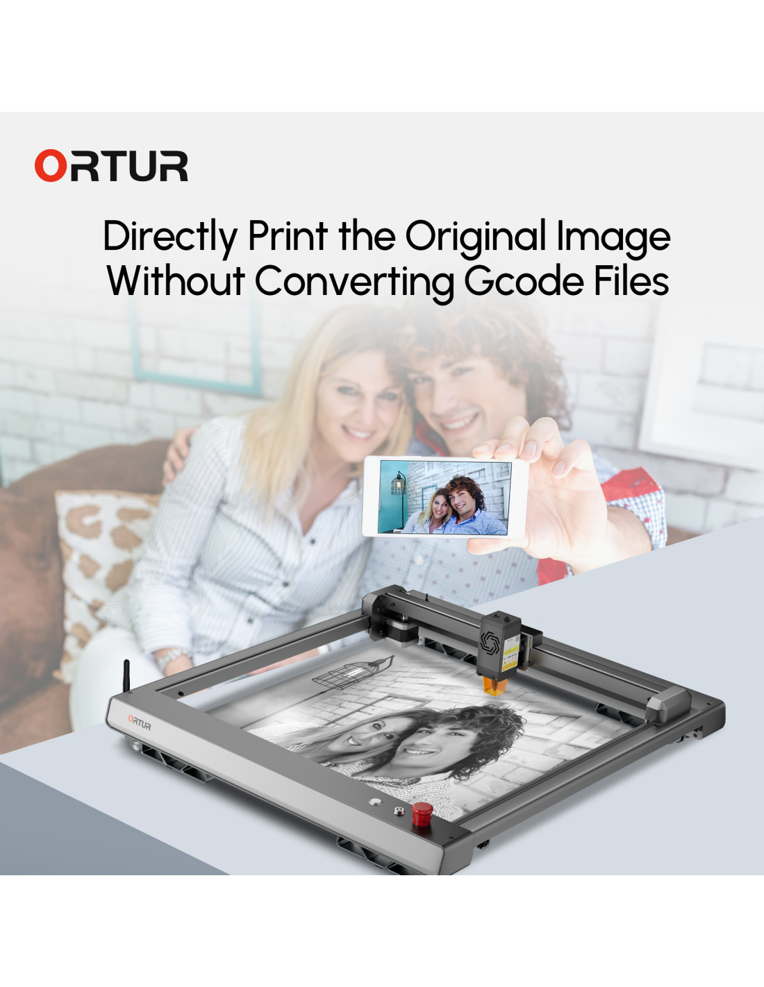 Ortur Laser Master 3 - Laser engraving and cutting machine - 10W