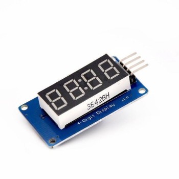 7-segment 4-cifret display TM1637