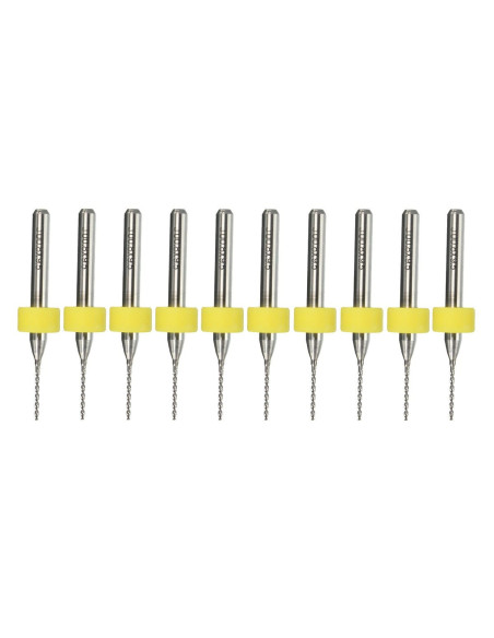 Mèches pour circuits imprimés : 0,8mm : 1 pc.