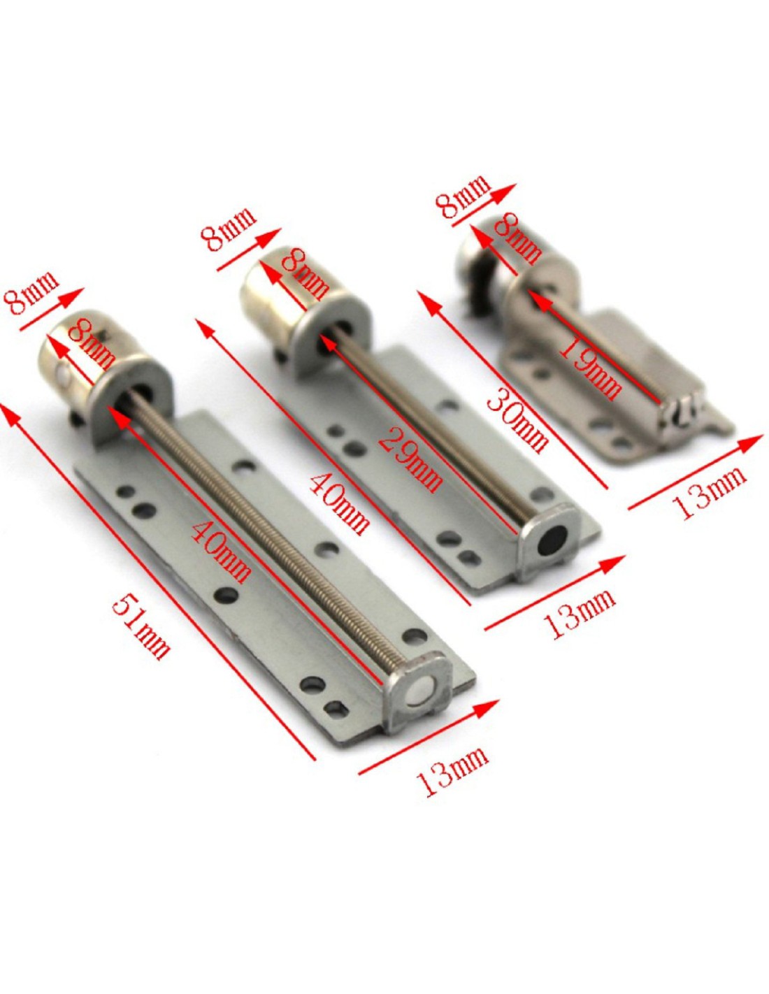 Micro motor 40mm J735, con desplazamiento lineal